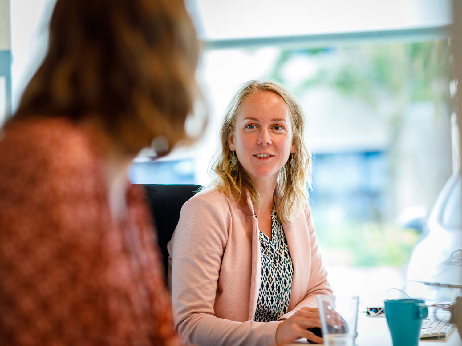 Johanneke in gesprek met Anouchka