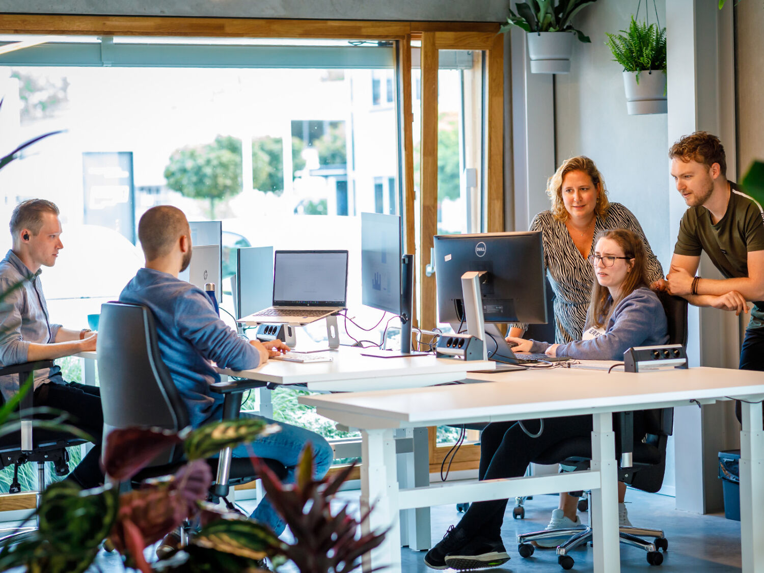 De marketingafdeling van eResults